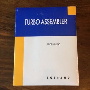 Turbo Assembler User's Guide - Blue and Yellow